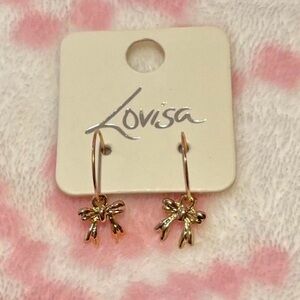 Lovisa Gold Bow Earrings